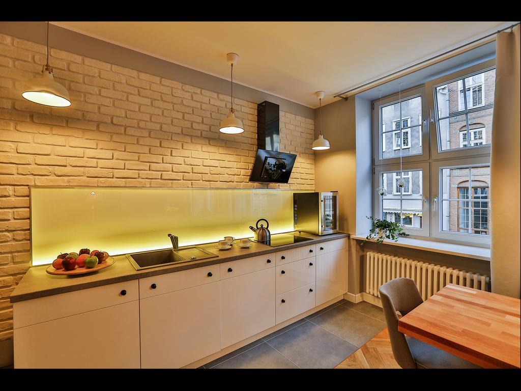 Apartmán Apartament Bursztynowy Mariacka Old Town Gdaňsk Pokoj fotografie